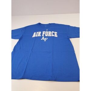 Air Force Falcons Shirt Mens XL Blue NCAA College Football Elite Fan T-Shirt